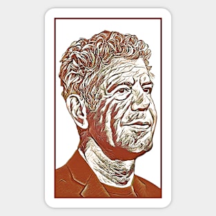 Anthony Bourdain Potrait Sticker